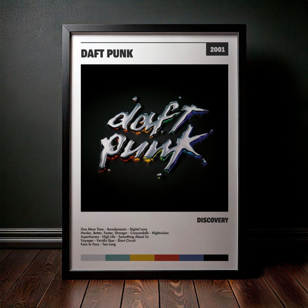 Cuadro Daft Punk - Discovery