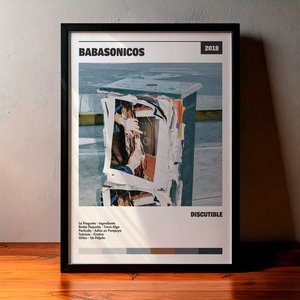 Cuadro Babasonicos - Discutible