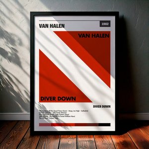 Cuadro Van Halen - Diver Down