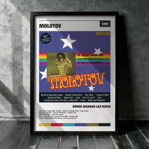 Cuadro Molotov - Donde Jugaran Las Niñas