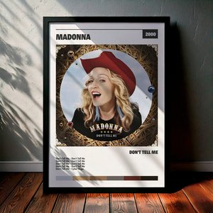 Cuadro Madonna - Don't Tell Me