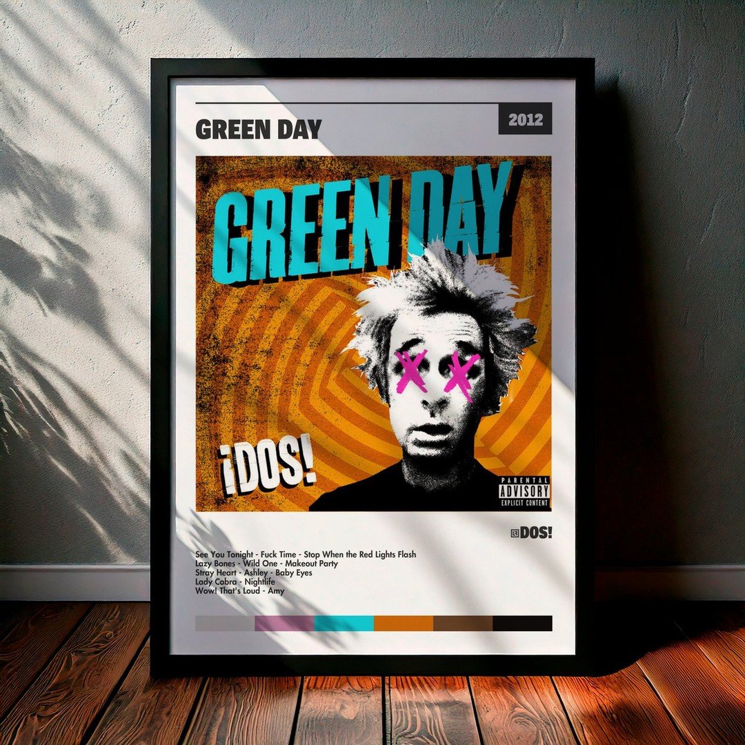 Cuadro Green Day - ¡DOS!