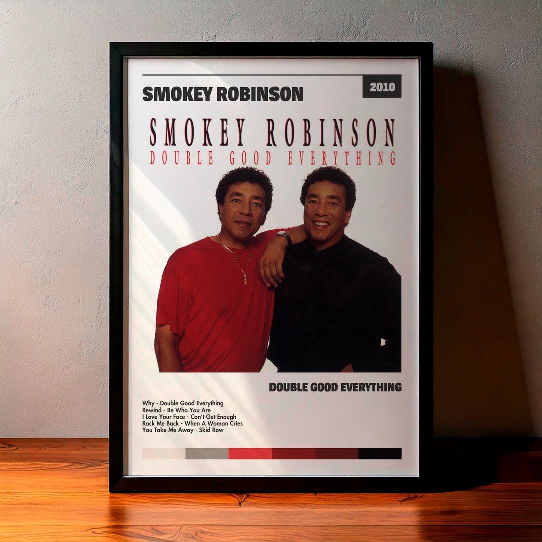 Cuadro Smokey Robinson - Double Good Everything