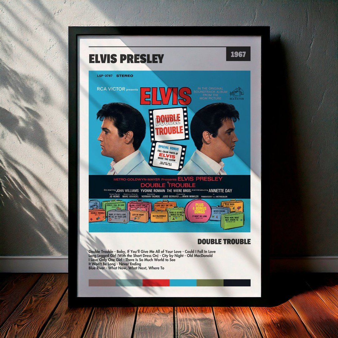 Cuadro Elvis Presley - Double Trouble