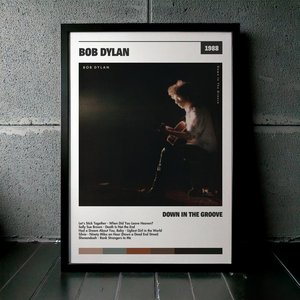 Cuadro Bob Dylan - Down In The Groove