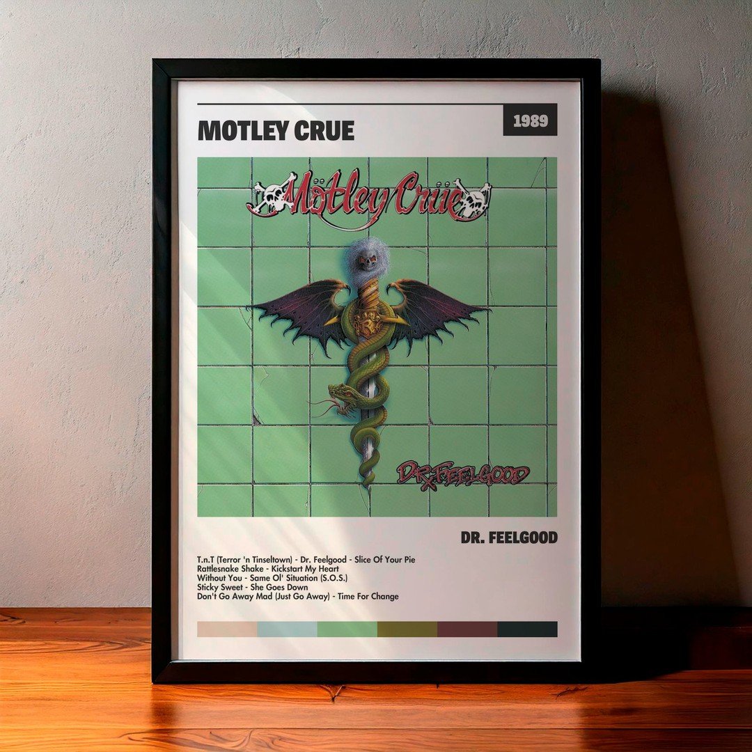 Cuadro Mötley Crüe - Dr. Feelgood