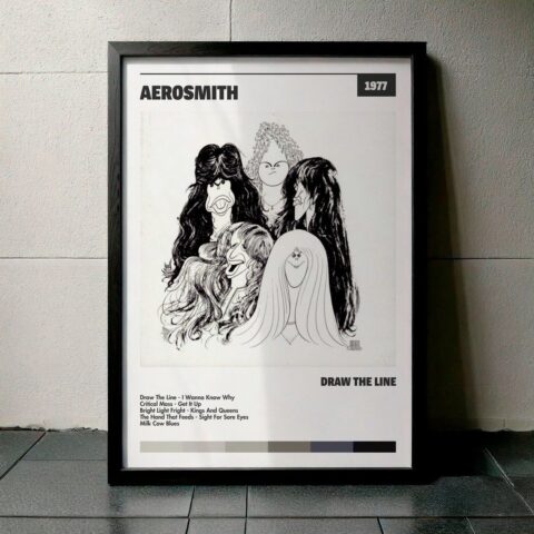 Cuadro Aerosmith - Draw The Line