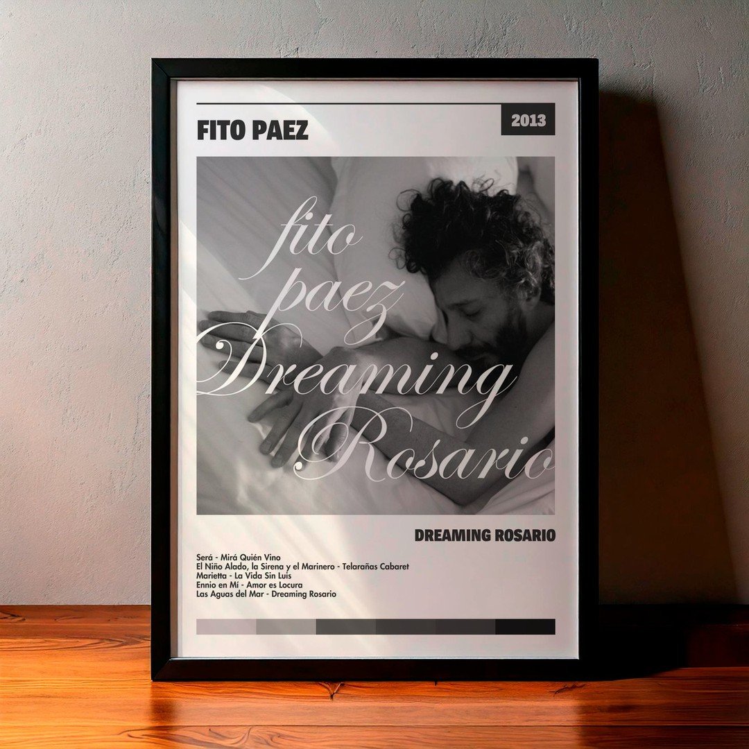 Cuadro Fito Paez - Dreaming Rosario