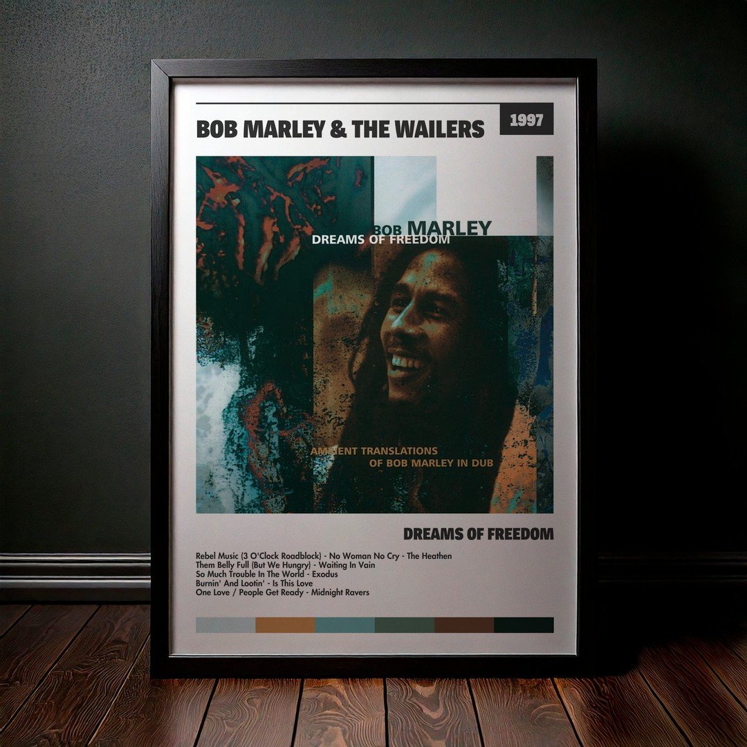 Cuadro Bob Marley & The Wailers - Dreams Of Freedom