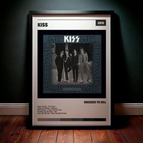 Cuadro KISS - Dressed To Kill