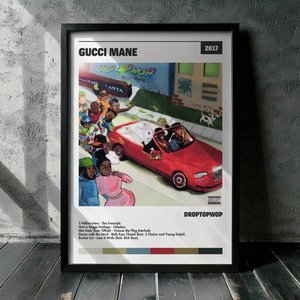 Cuadro Gucci Mane - Droptopwop