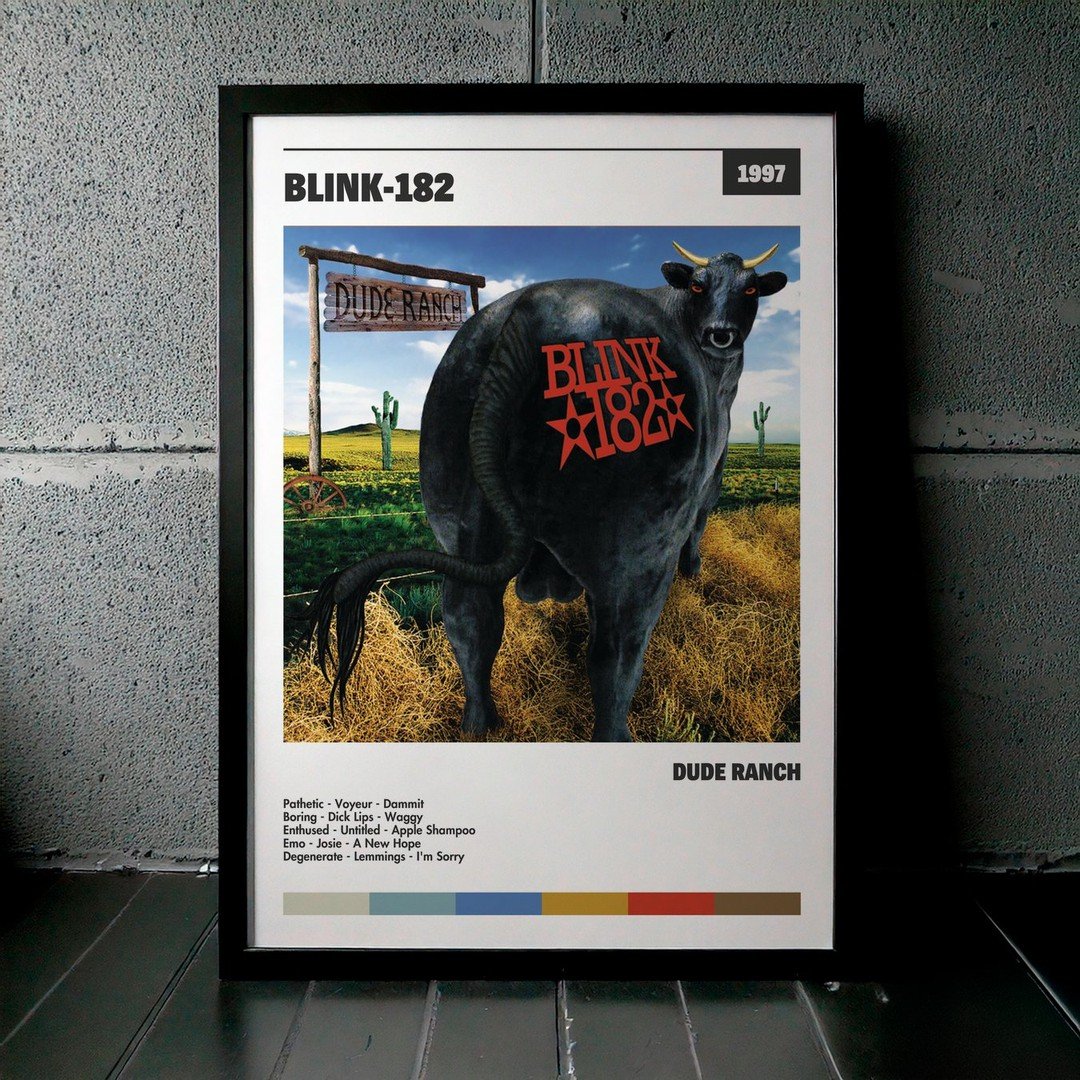 Cuadro blink-182 - Dude Ranch