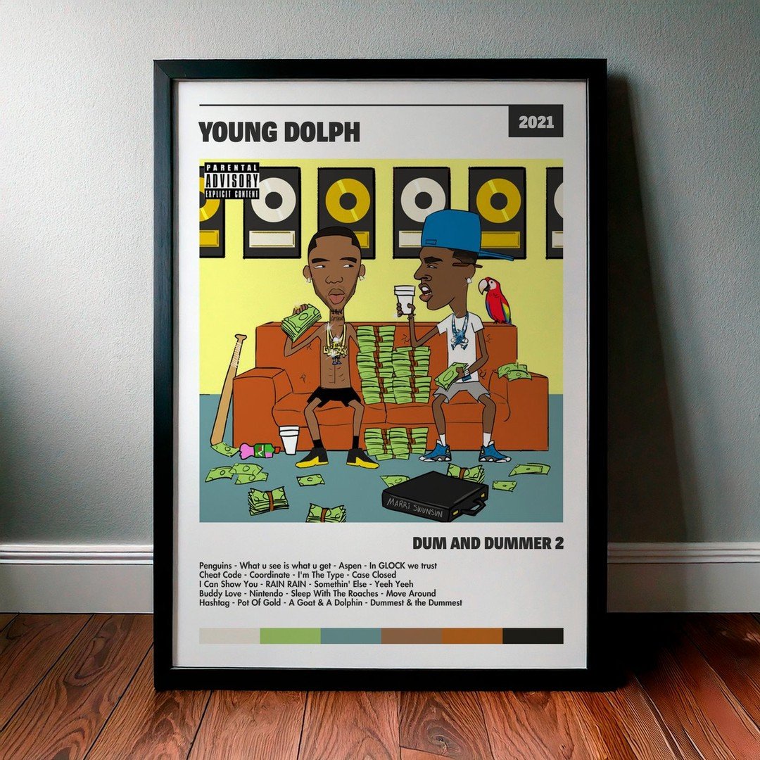 Cuadro Young Dolph - Dum and Dummer 2