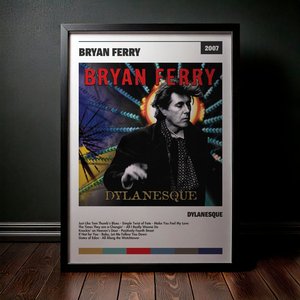 Cuadro Bryan Ferry - Dylanesque