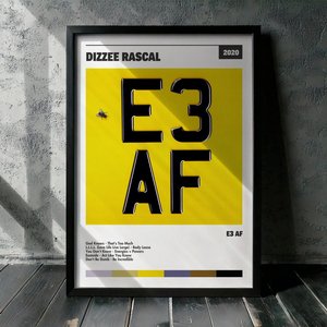 Cuadro Dizzee Rascal - E3 AF