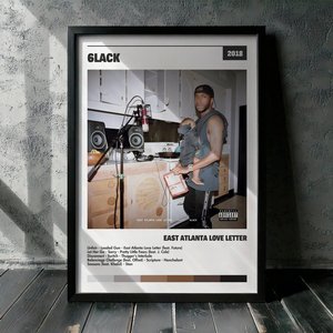 Cuadro 6LACK - East Atlanta Love Letter