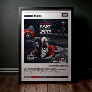 Cuadro Gucci Mane - East Atlanta Santa 2