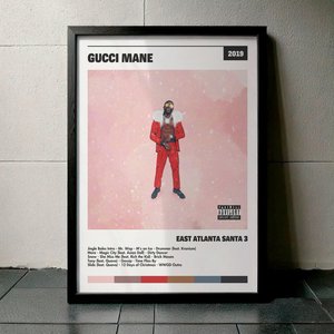 Cuadro Gucci Mane - East Atlanta Santa 3