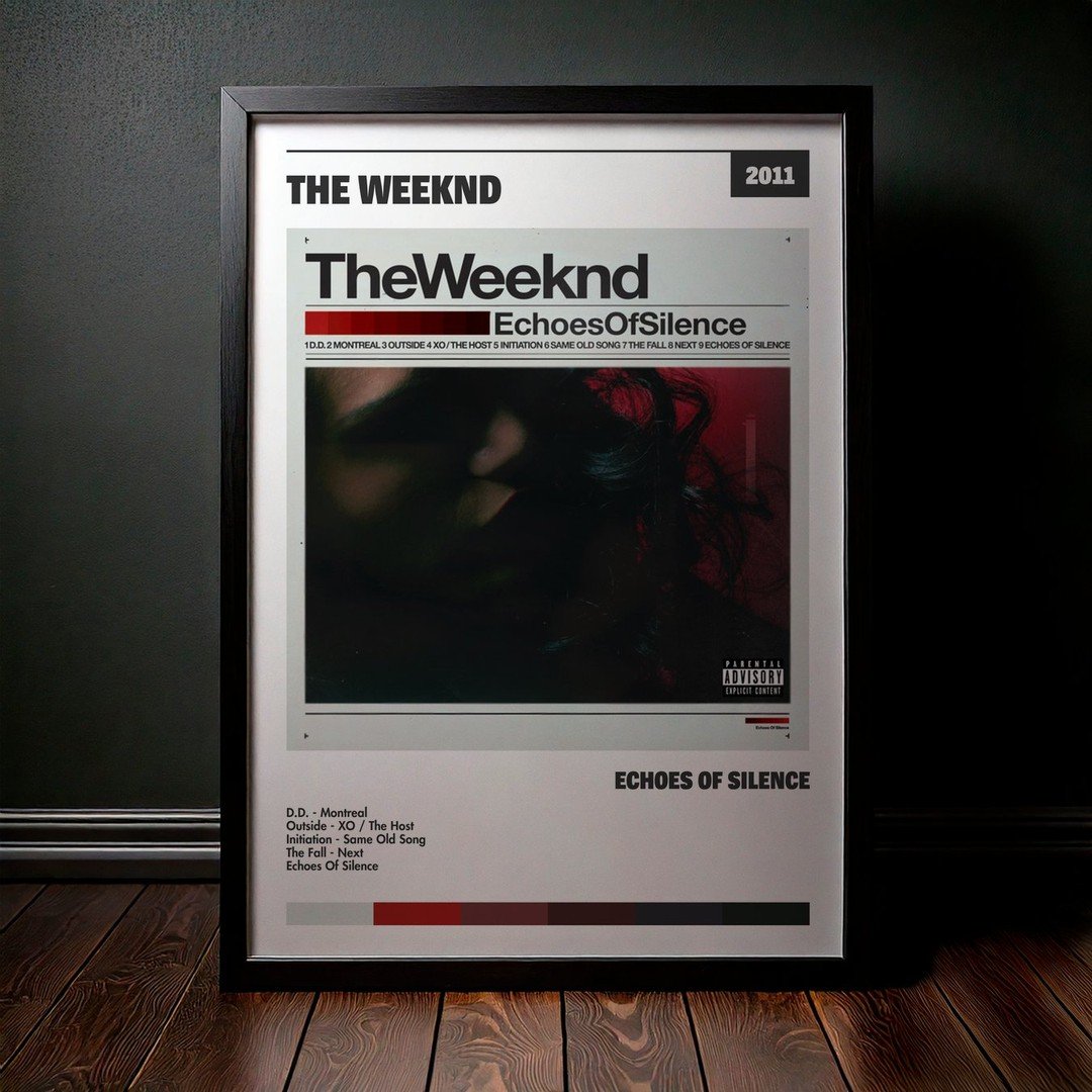 Cuadro The Weeknd - Echoes Of Silence