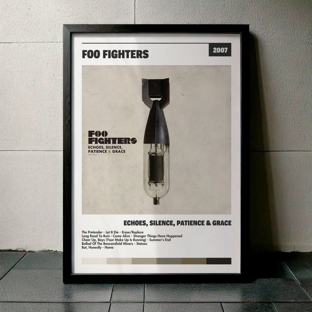 Cuadro Foo Fighters - Echoes, Silence, Patience & Grace