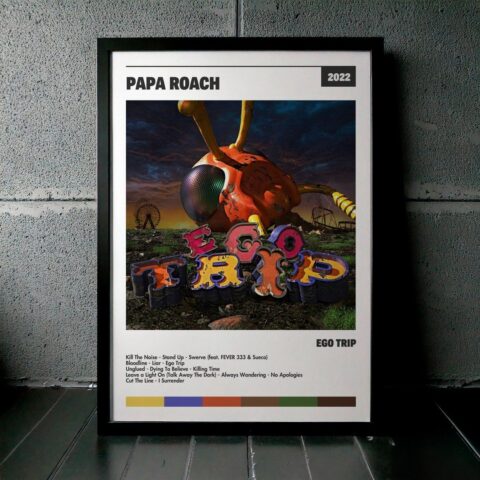 Cuadro Papa Roach - Ego Trip