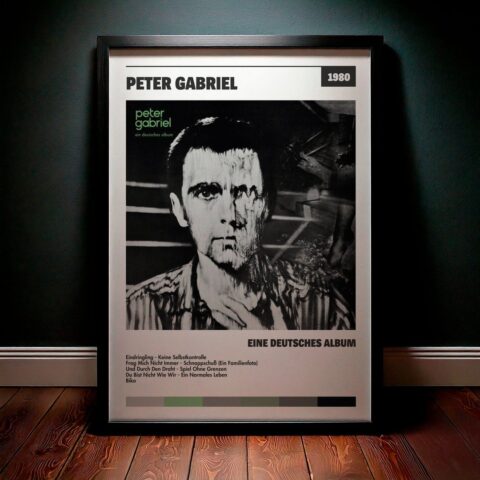 Cuadro Peter Gabriel - eine deutsches album