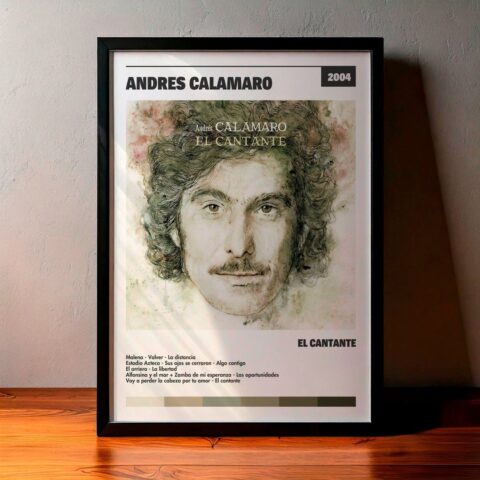 Cuadro Andrés Calamaro - El cantante
