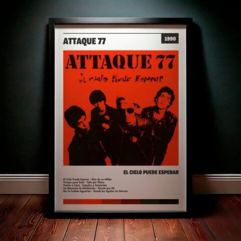 Cuadro Attaque 77 - El Cielo Puede Esperar