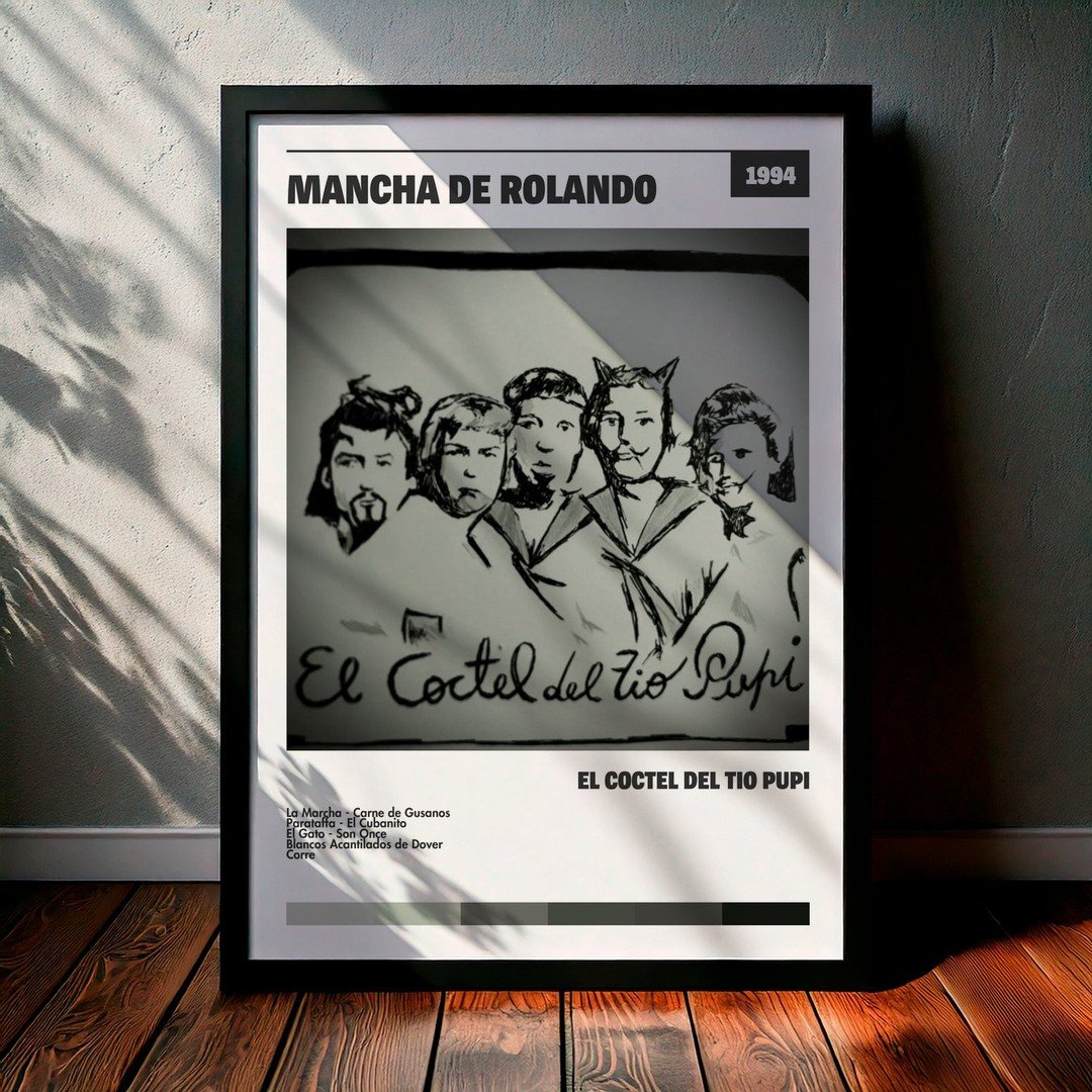 Cuadro Mancha De Rolando - El Coctel del Tío Pupi