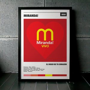 Cuadro Miranda! - El Disco de Tu Corazón