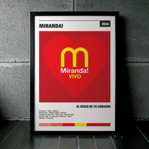Cuadro Miranda! - El Disco de Tu Corazón