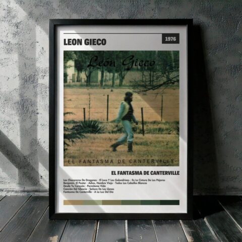 Cuadro León Gieco - El Fantasma De Canterville