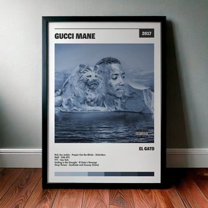 Cuadro Gucci Mane - El Gato