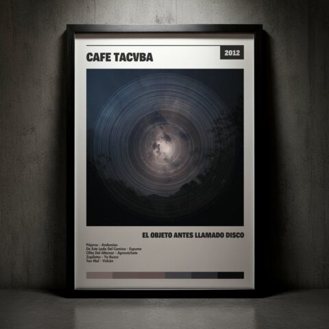 Cuadro Café Tacvba - El Objeto Antes Llamado Disco