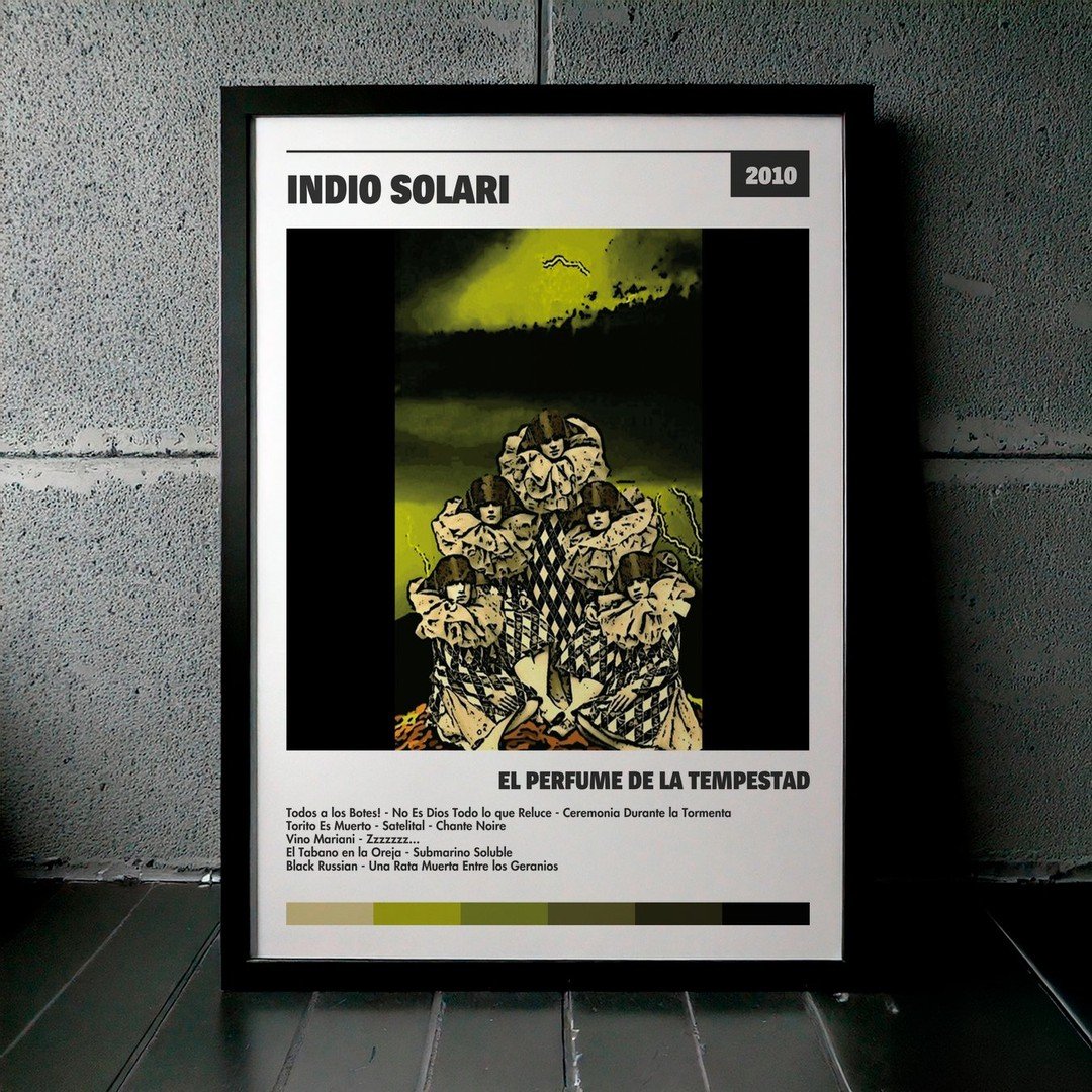 Cuadro Indio Solari - El Perfume de la Tempestad