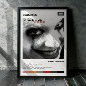 Cuadro Guasones - El Rock De Mi Vida