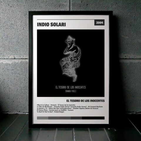 Cuadro Indio Solari - El Tesoro de los Inocentes