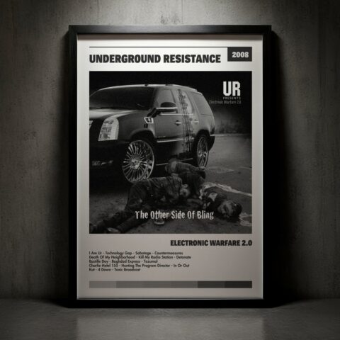 Cuadro Underground Resistance - Electronic Warfare 2.0
