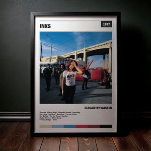 Cuadro INXS - Elegantly Wasted