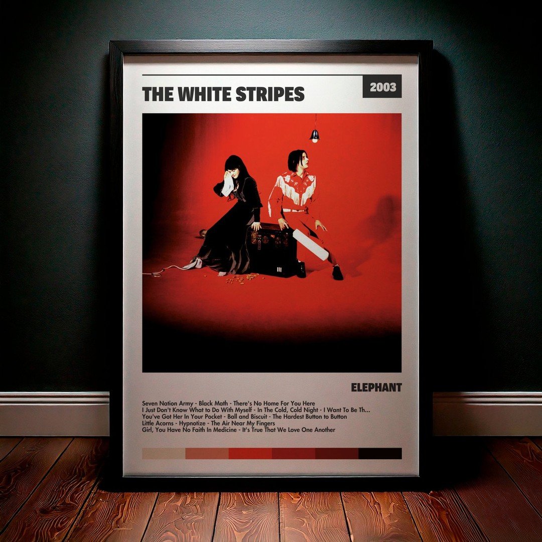 Cuadro The White Stripes - Elephant