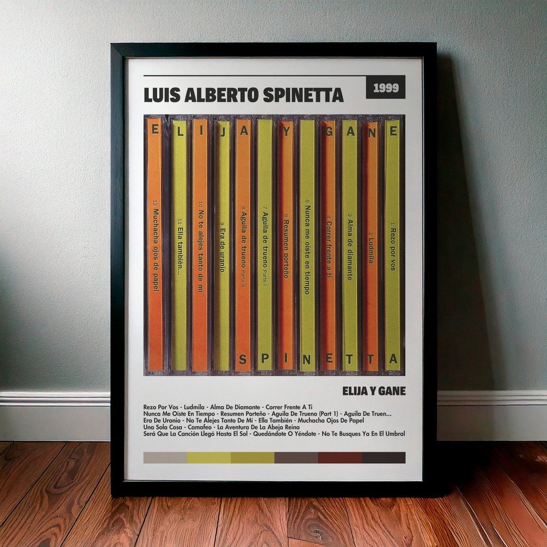 Cuadro Luis Alberto Spinetta - Elija Y Gane