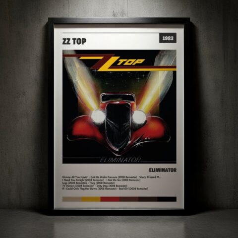 Cuadro ZZ Top - Eliminator