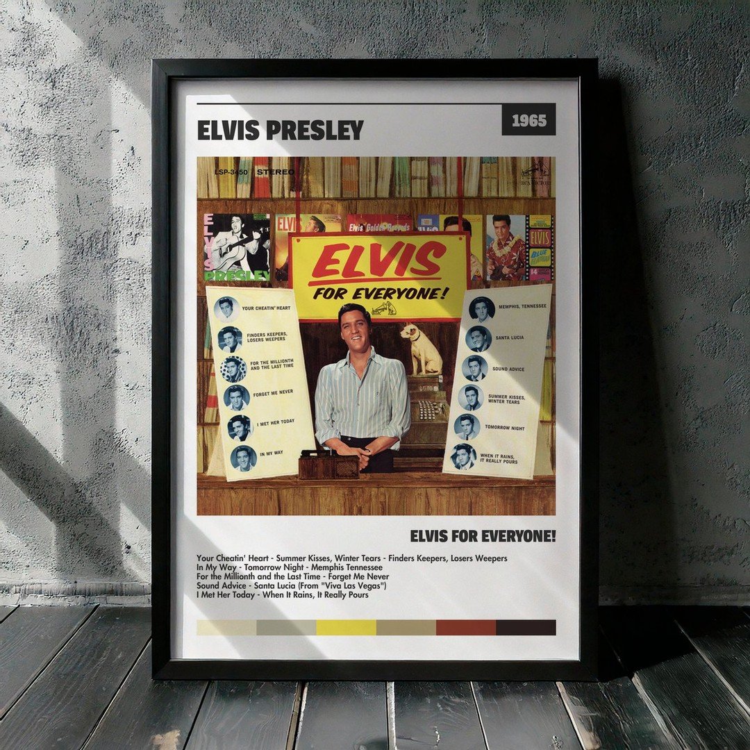 Cuadro Elvis Presley - Elvis for Everyone!