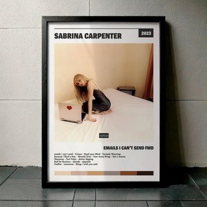Cuadro Sabrina Carpenter - emails i can’t send fwd