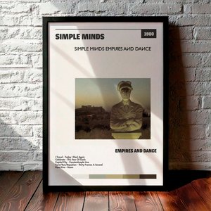 Cuadro Simple Minds - Empires And Dance