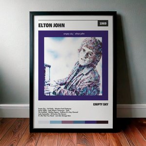 Cuadro Elton John - Empty Sky