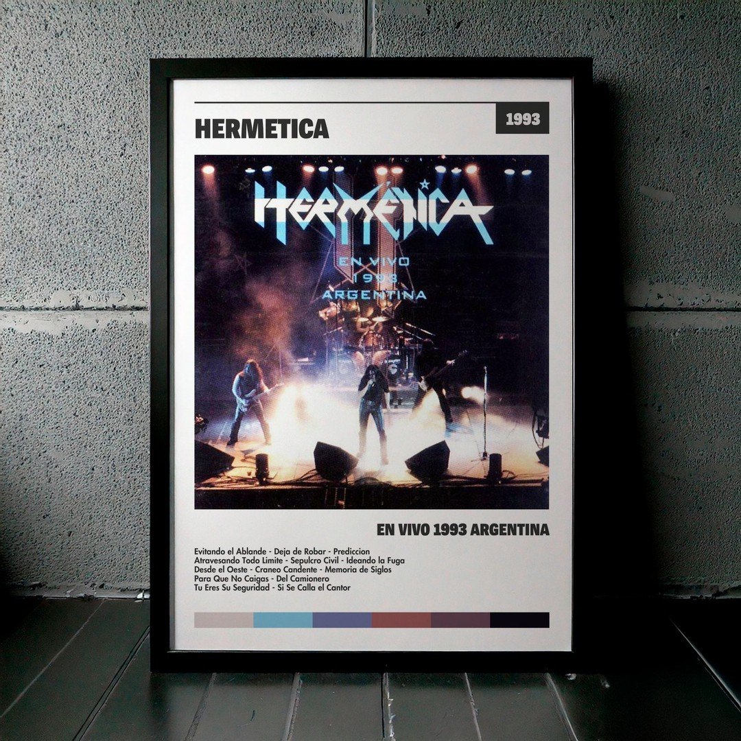 Cuadro Hermetica - En Vivo 1993 Argentina