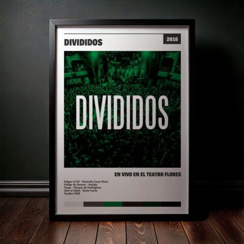Cuadro Divididos - En Vivo en el Teatro Flores