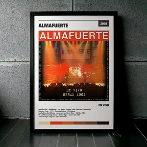 Cuadro Almafuerte - En Vivo