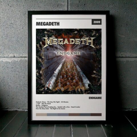 Cuadro Megadeth - ENDGAME